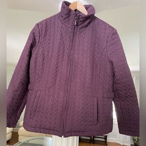 FS Limited women’s quilted Jacket size X Large zip up in beautiful purple color
